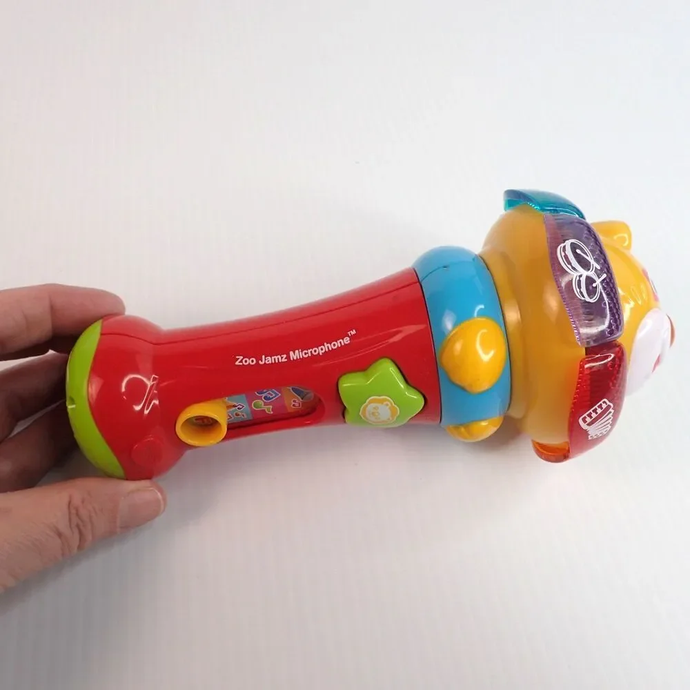 VTech Zoo Jamz Doggy Xylophone & Microphone Baby and Toddler Toys Lot of 2